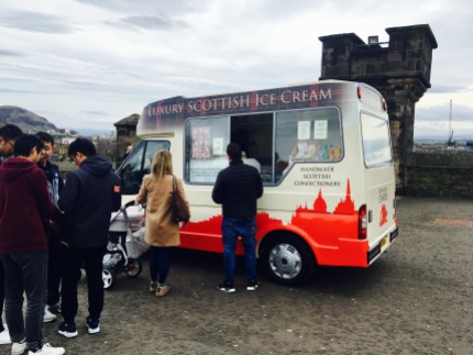 The Luxury Scottish Ice cream van