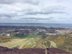 Views from atop Arthur's Seat