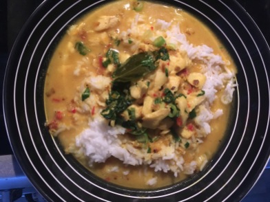 Cambodian fish curry